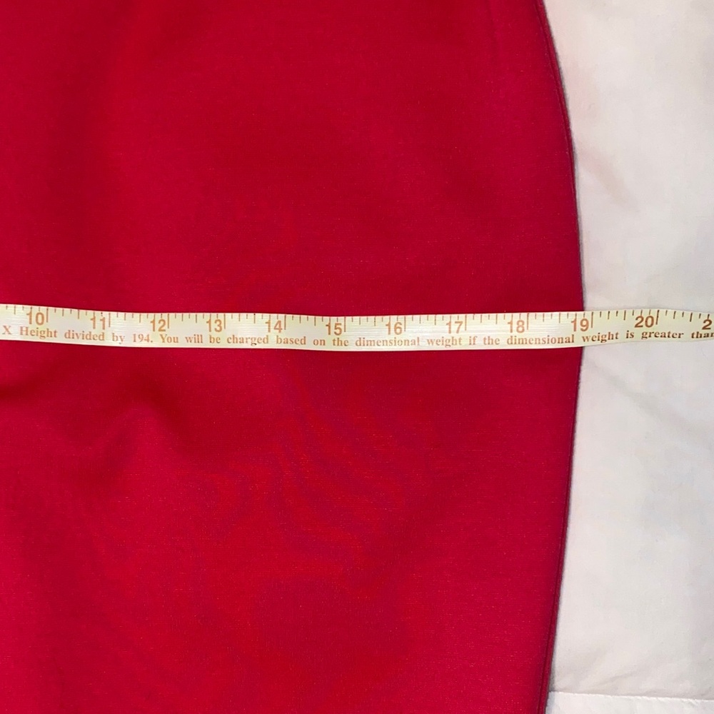 Tahari Bold Raspberry Red Dress - Picture 8 of 11